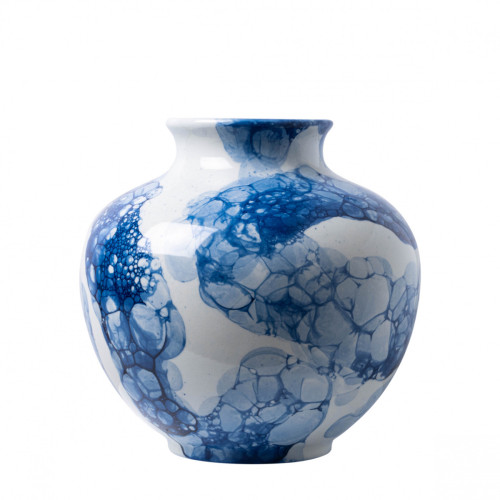 Heinen Delfts Blauw + Bolvaas Bubble Blue, klein